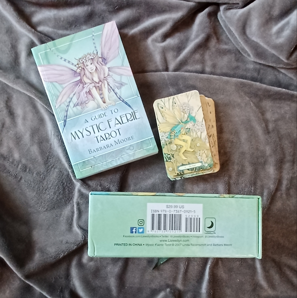 Mystic Fairy Tarot set w guidebook - Picture 9 of 10